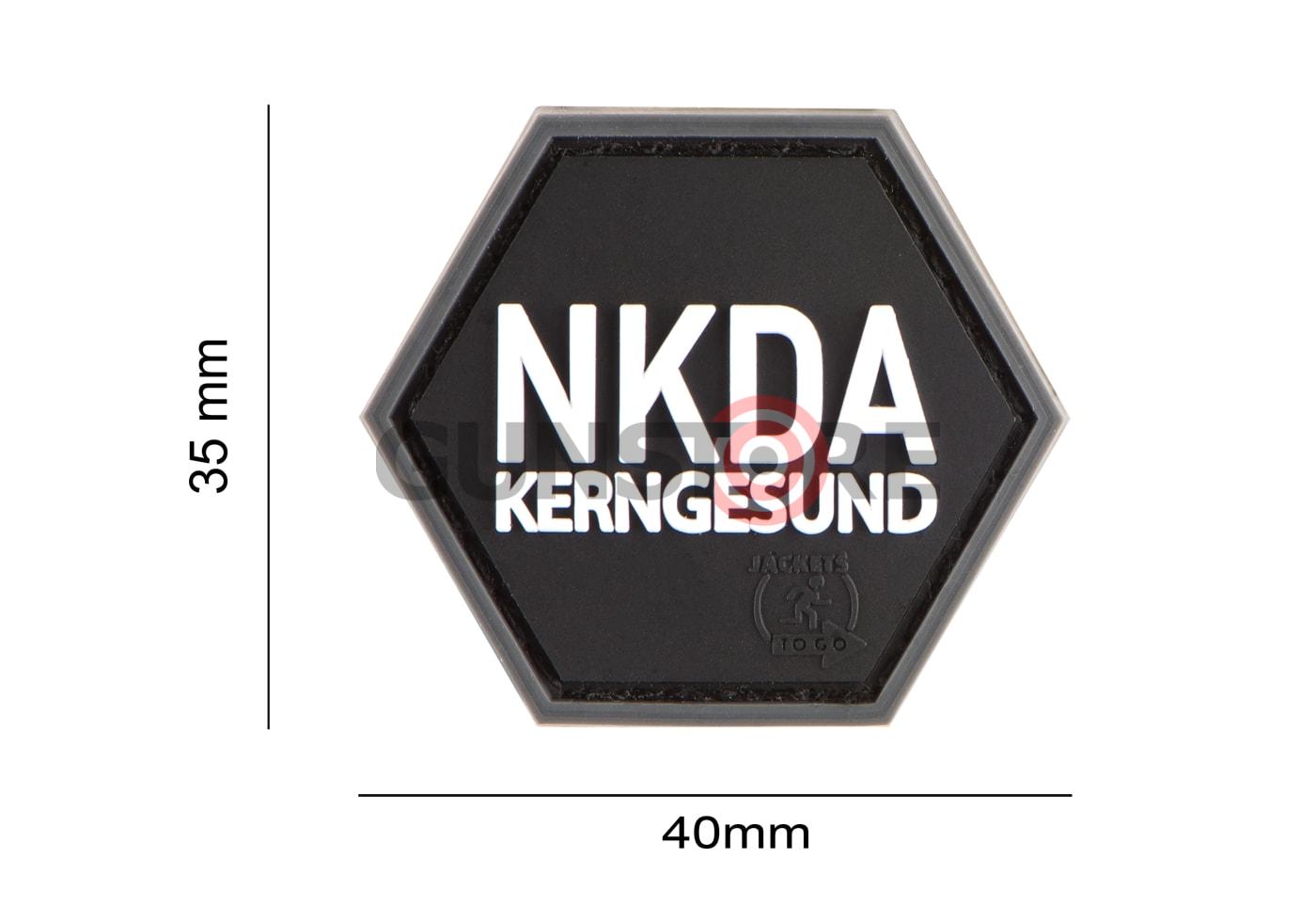 Fotografia: NKDA Kerngesund Hexagon Rubber Patch