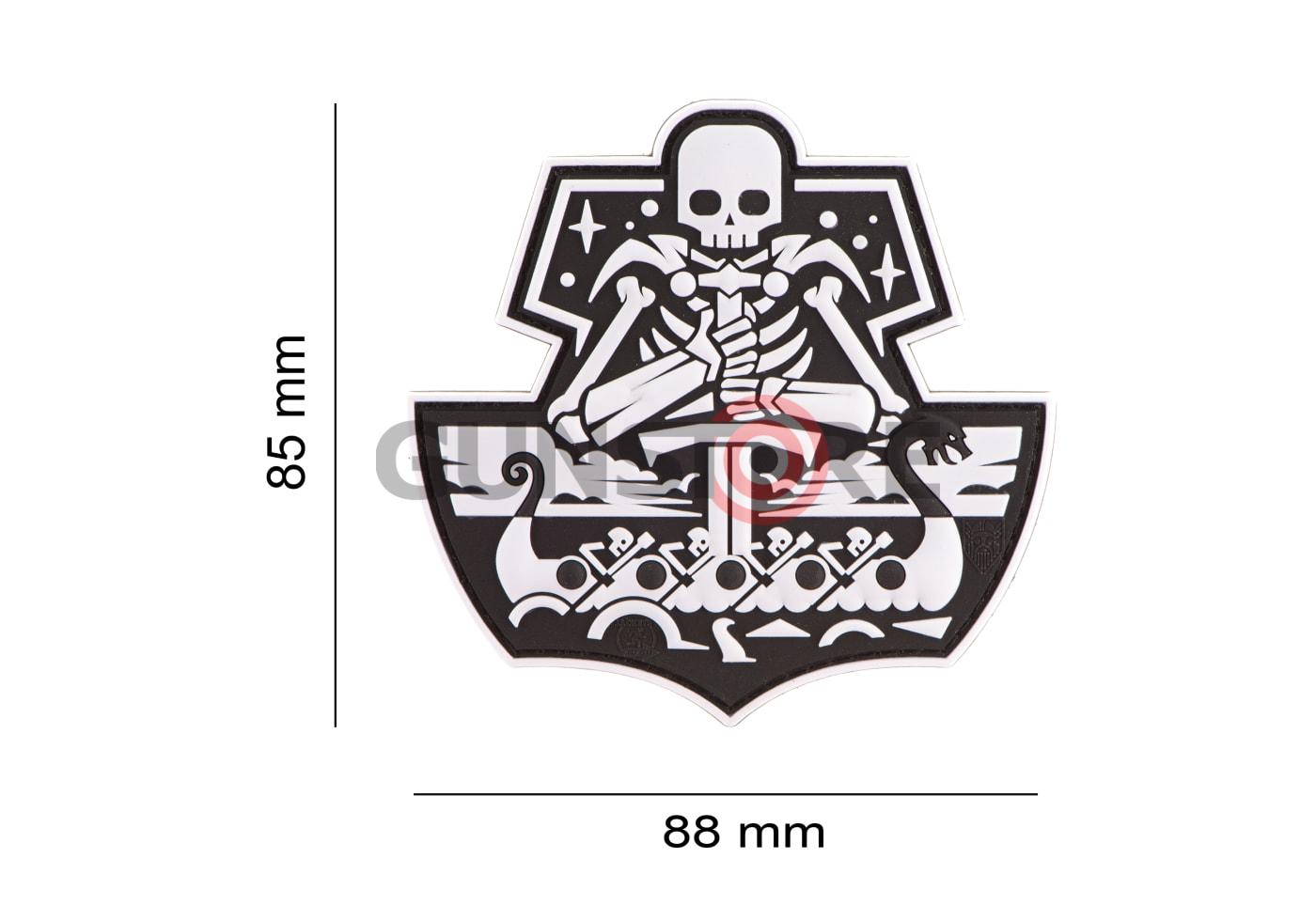 Fotografia: Ghost Ship Skull Rubber Patch