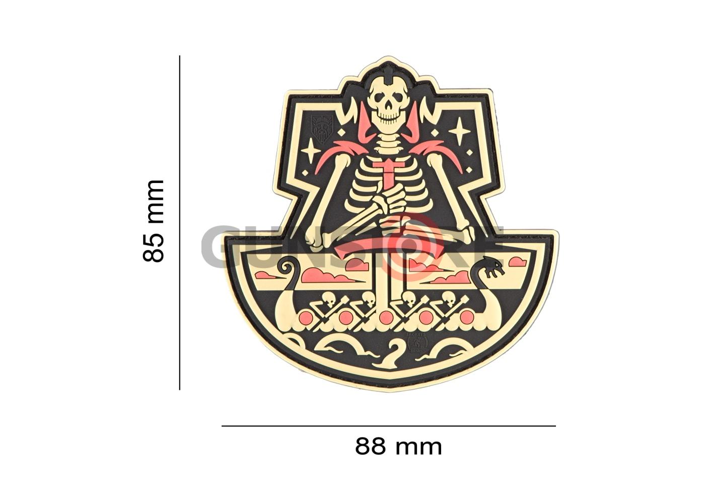 Fotografia: Ghost Ship Skull Rubber Patch