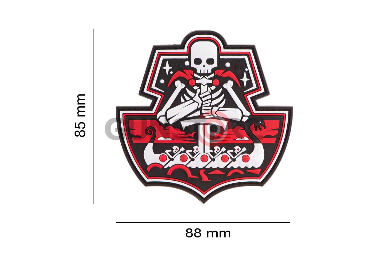 Fotografia: Ghost Ship Skull Rubber Patch