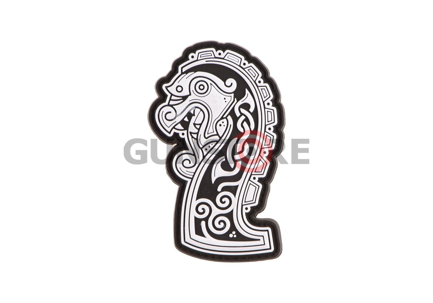 Northman Dragon Ship Head Rubber Patch