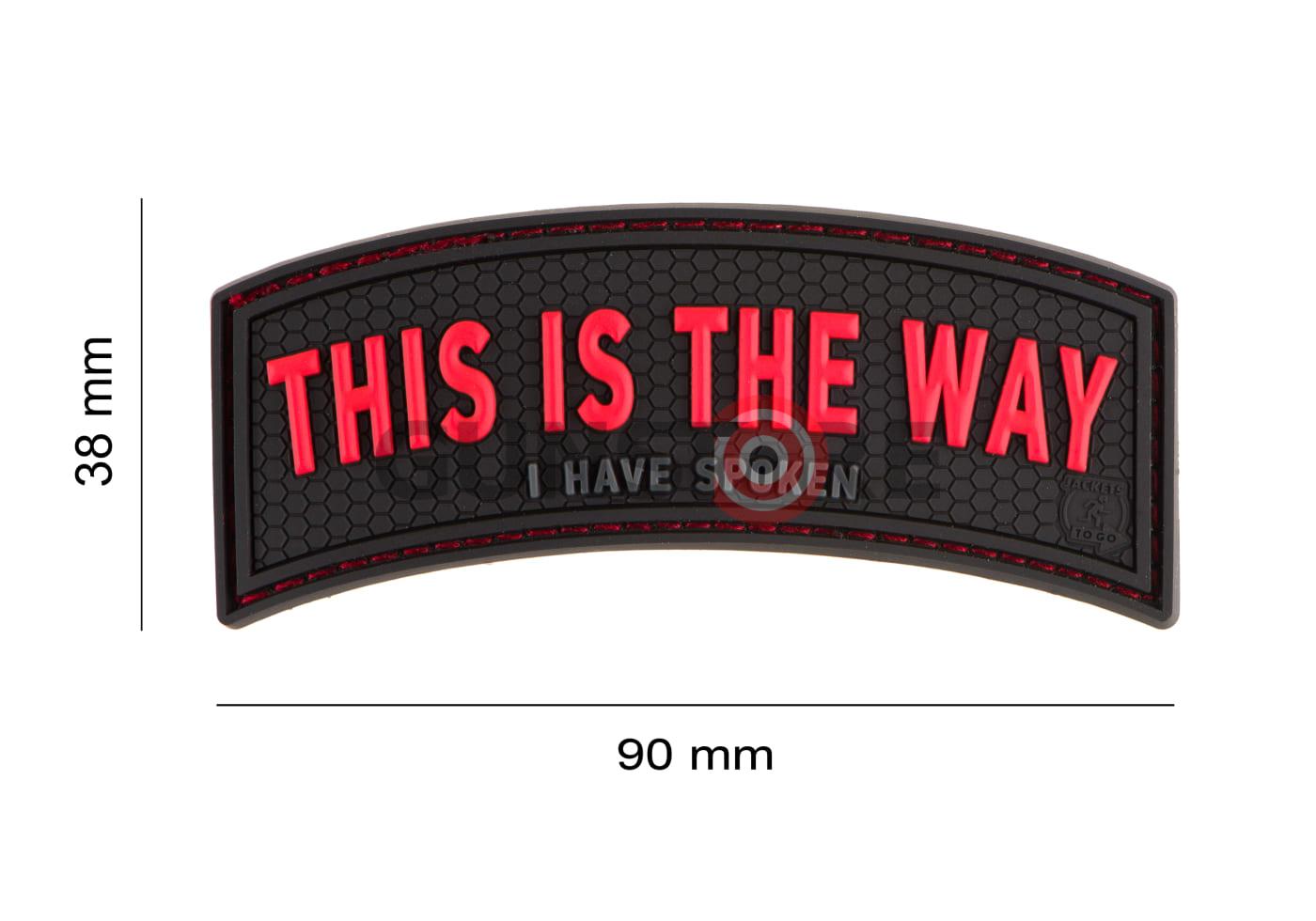 Fotografia: This is the Way Rubber Patch