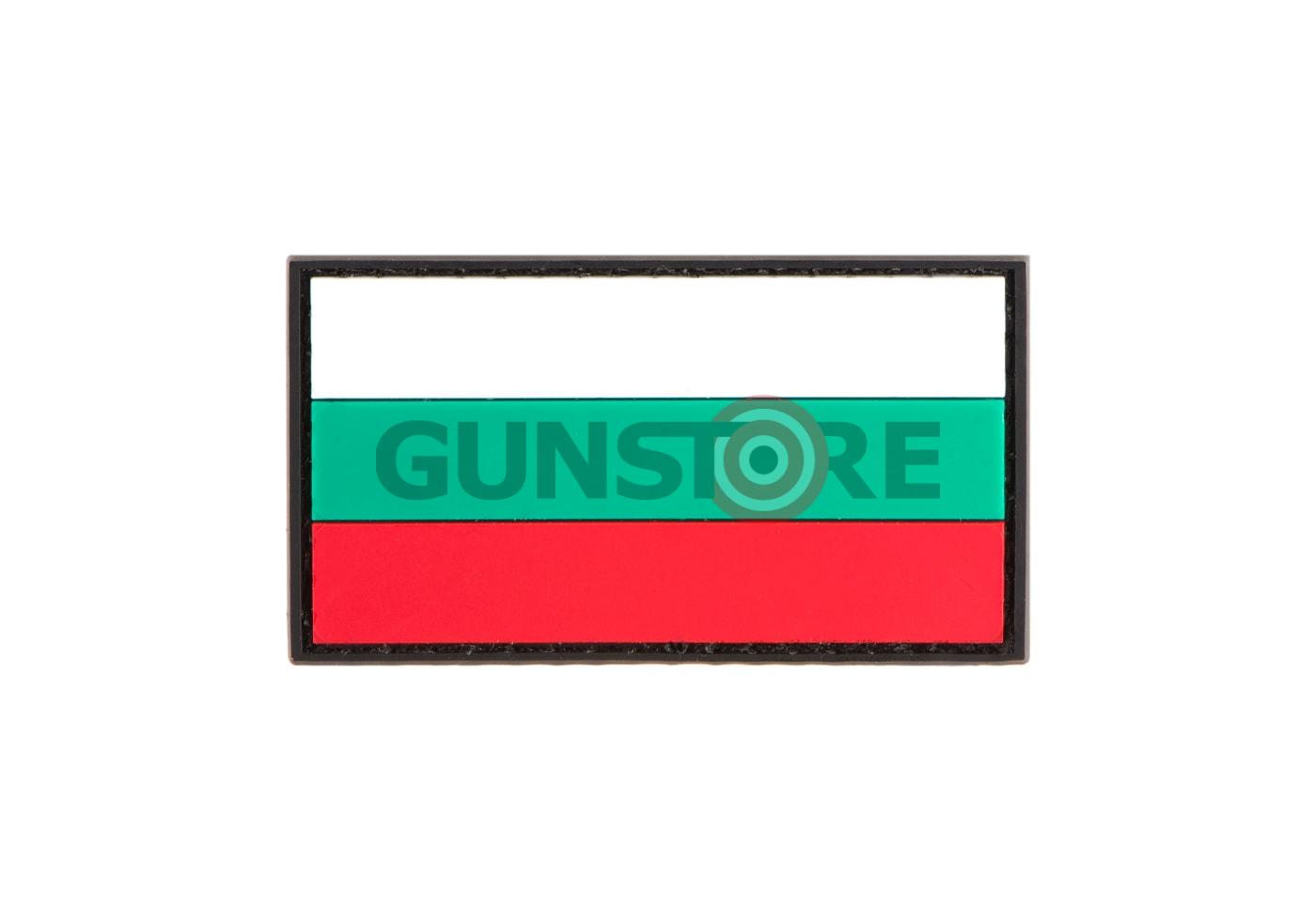 Bulgarian Flag Rubber Patch