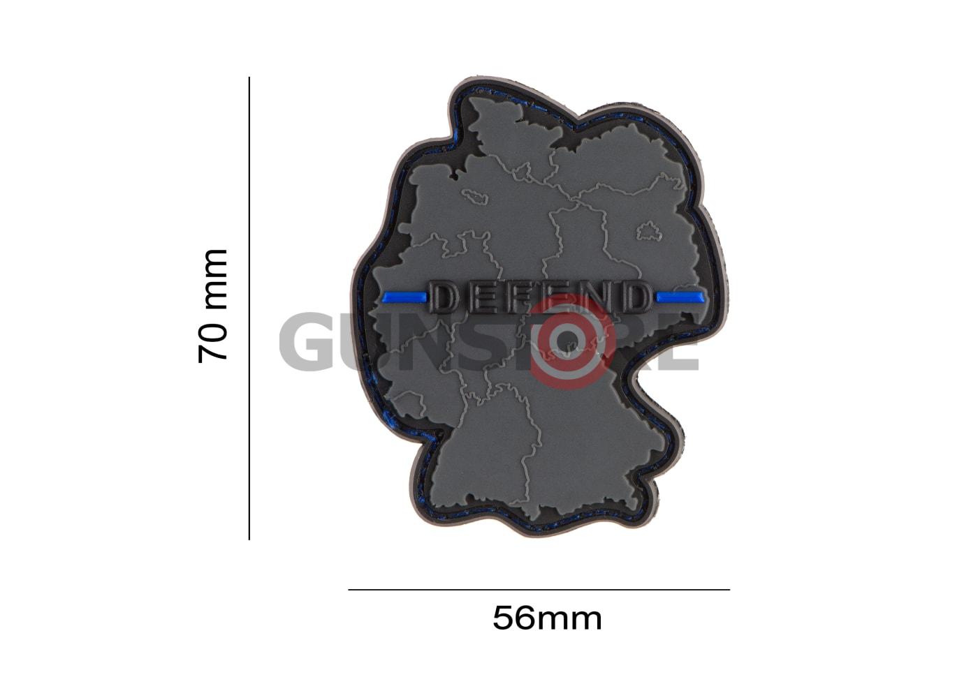 Fotografia: Defend Germany Rubber Patch