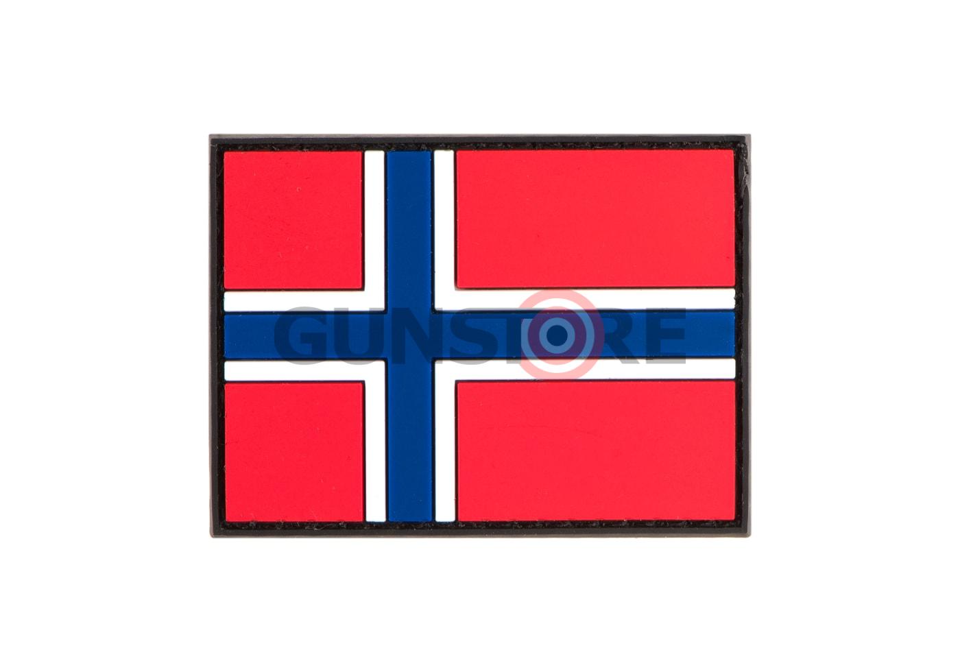 Norway Flag Rubber Patch