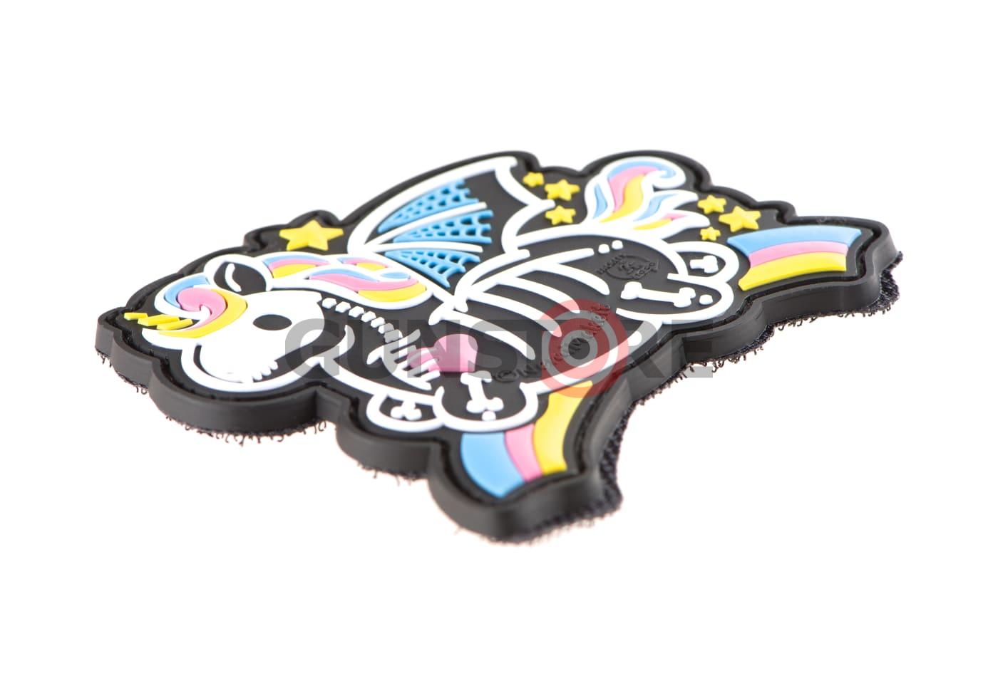 Fotografia: Skeleton Unicorn Rubber Patch