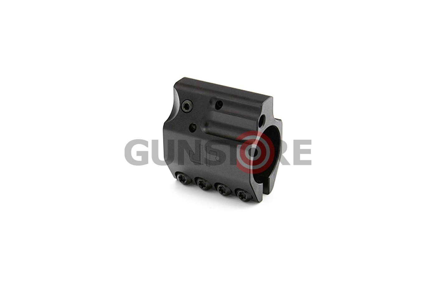 Adjustable Low Profile .750 Gas Block Black