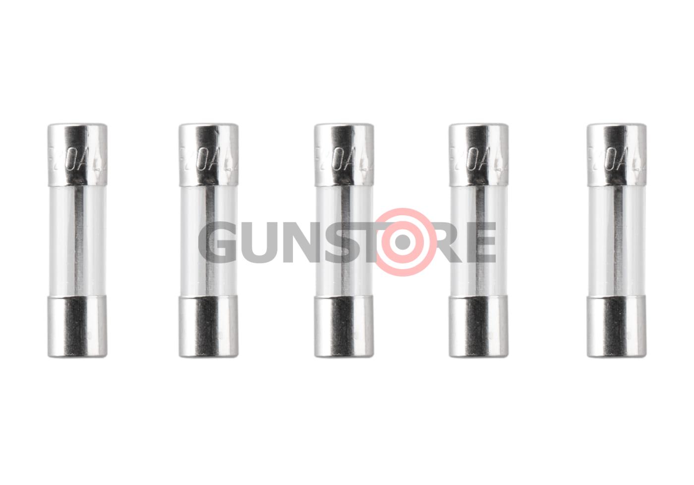 Glass Type Fuse 5x20mm 20A 5pcs