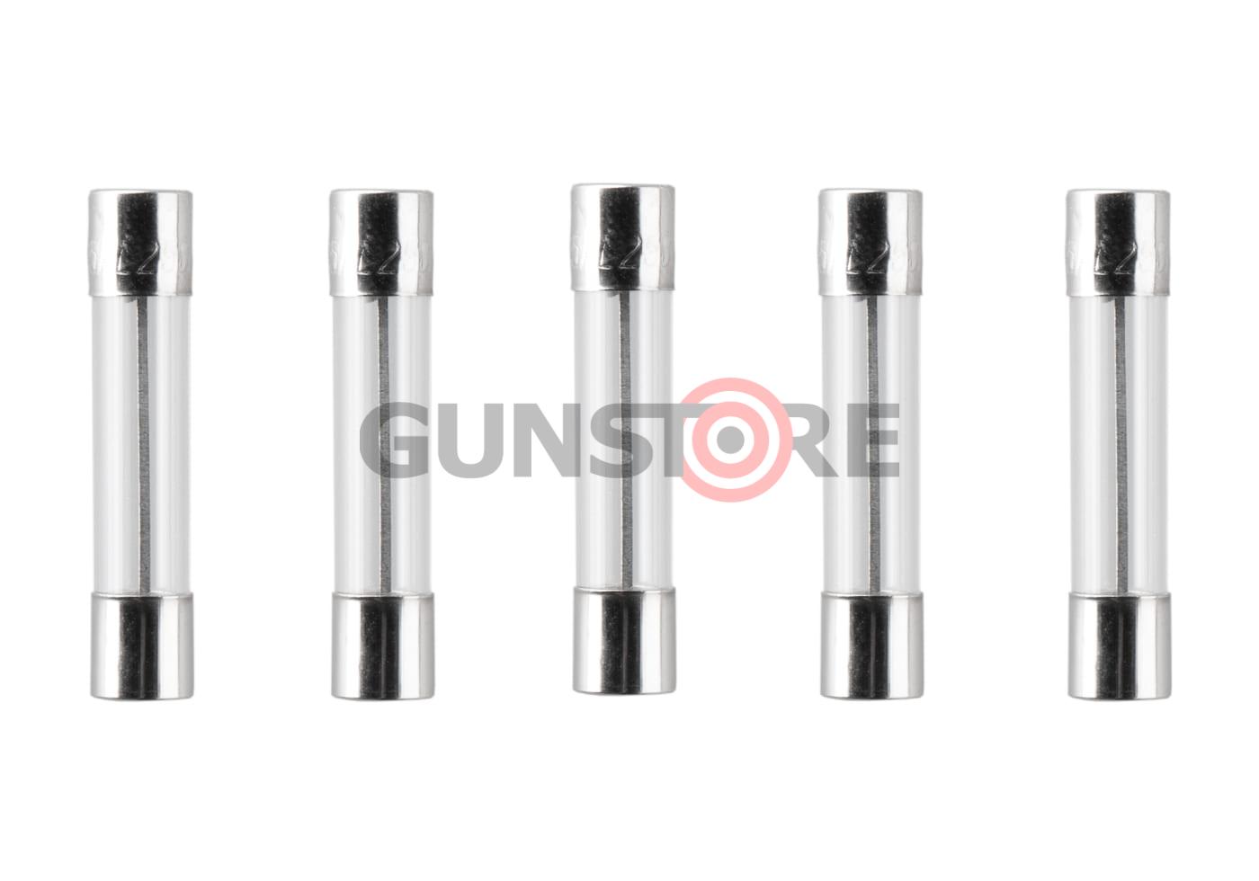 Glass Type Fuse 30mm 15A 5pcs