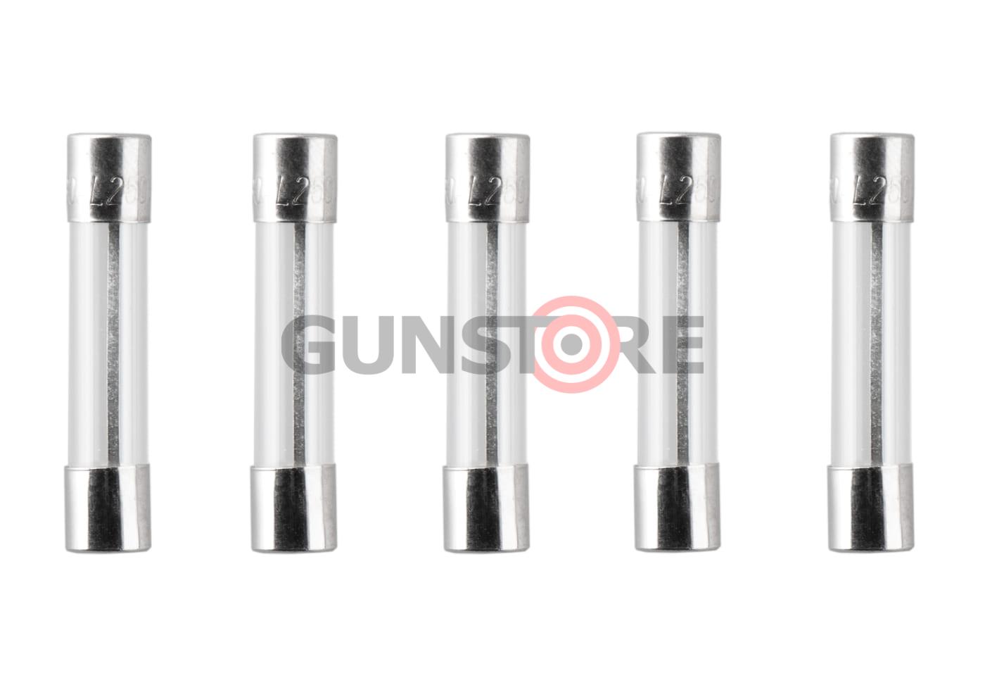 Glass Type Fuse 30mm 30A 5pcs
