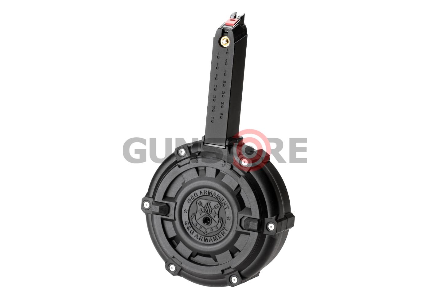 Fotografia: Drum Mag SMC-9 GBB 300rds