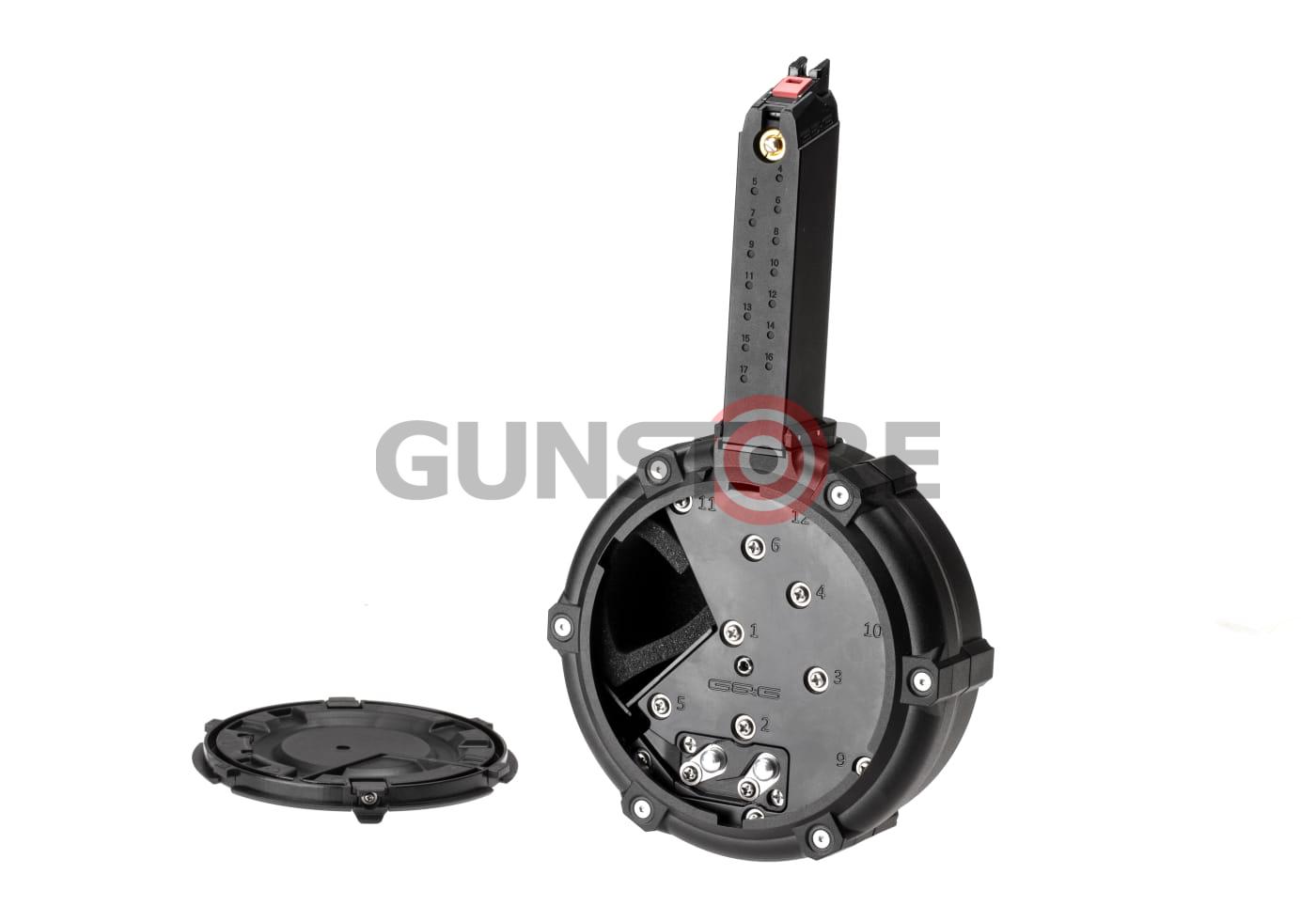 Fotografia: Drum Mag SMC-9 GBB 300rds