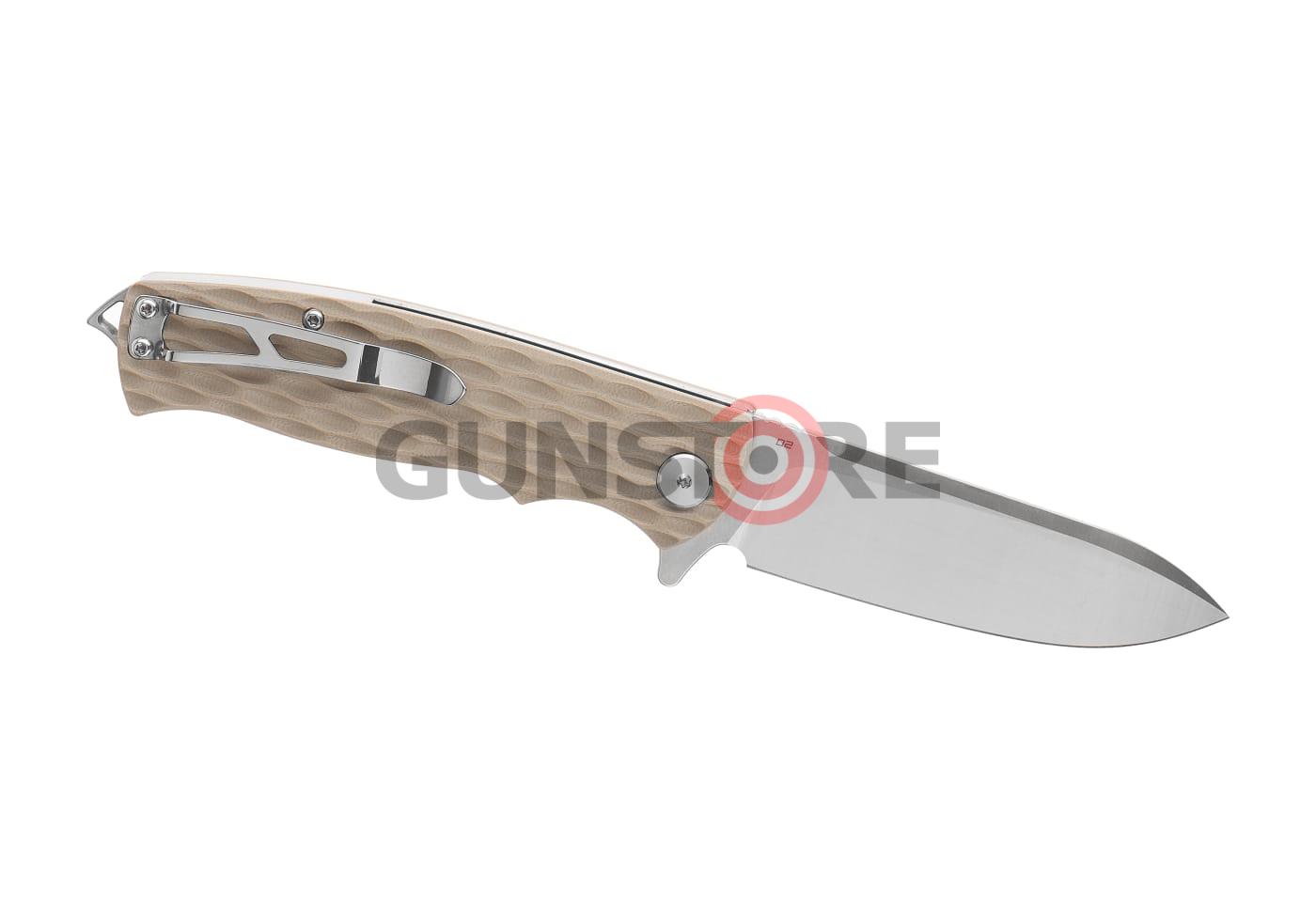 Grampus G10 Linerlock Folder Beige