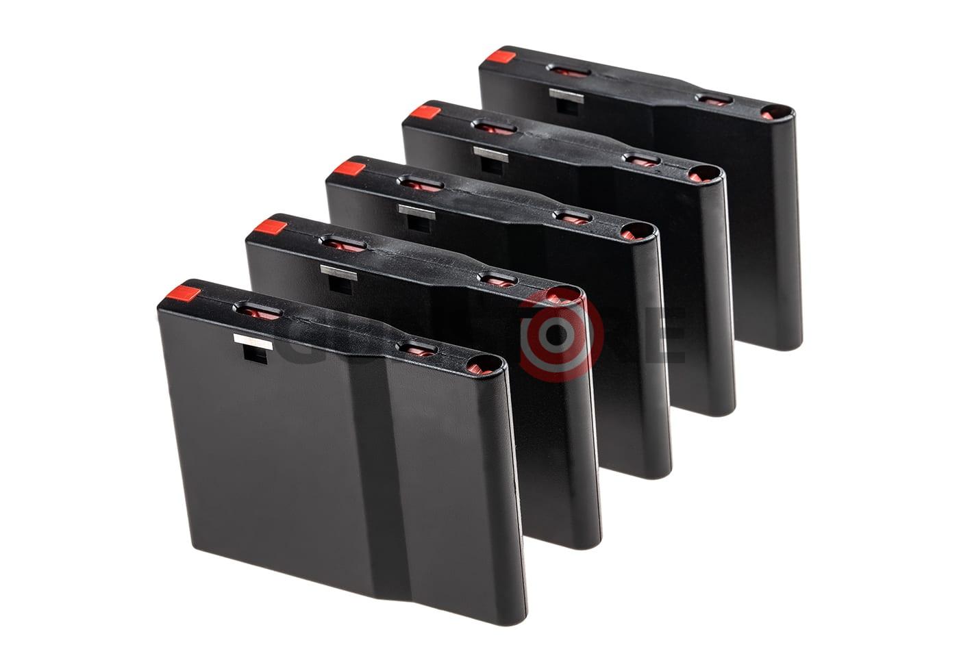 SRS Light Magazine 25rds 5-pack Black