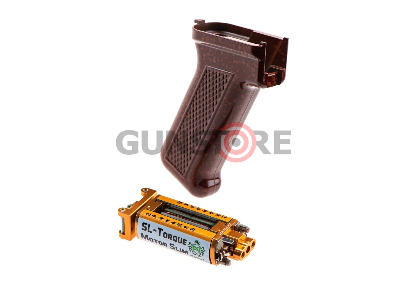 SL-Torque Slim Motor + Slim Grip Brown