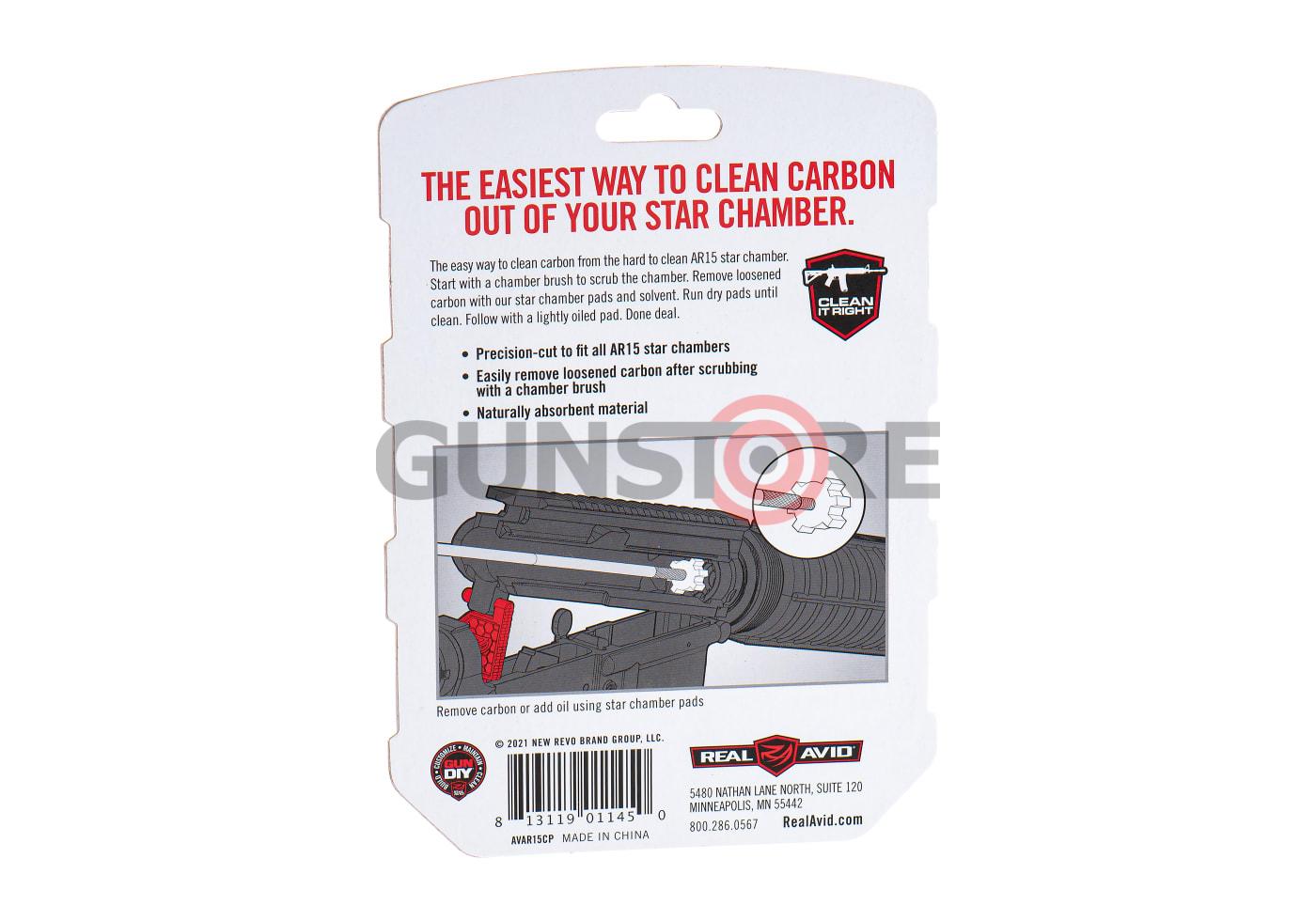 Fotografia: AR15 Star Chamber Cleaning Pads