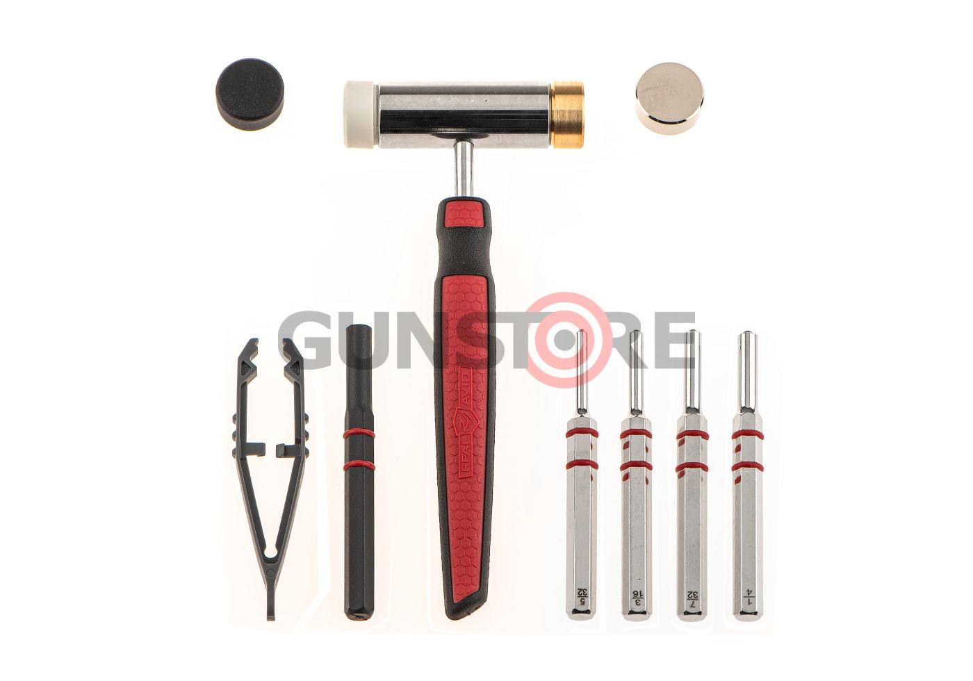 Fotografia: Accu-Punch Hammer & Roll Pin Punch Set