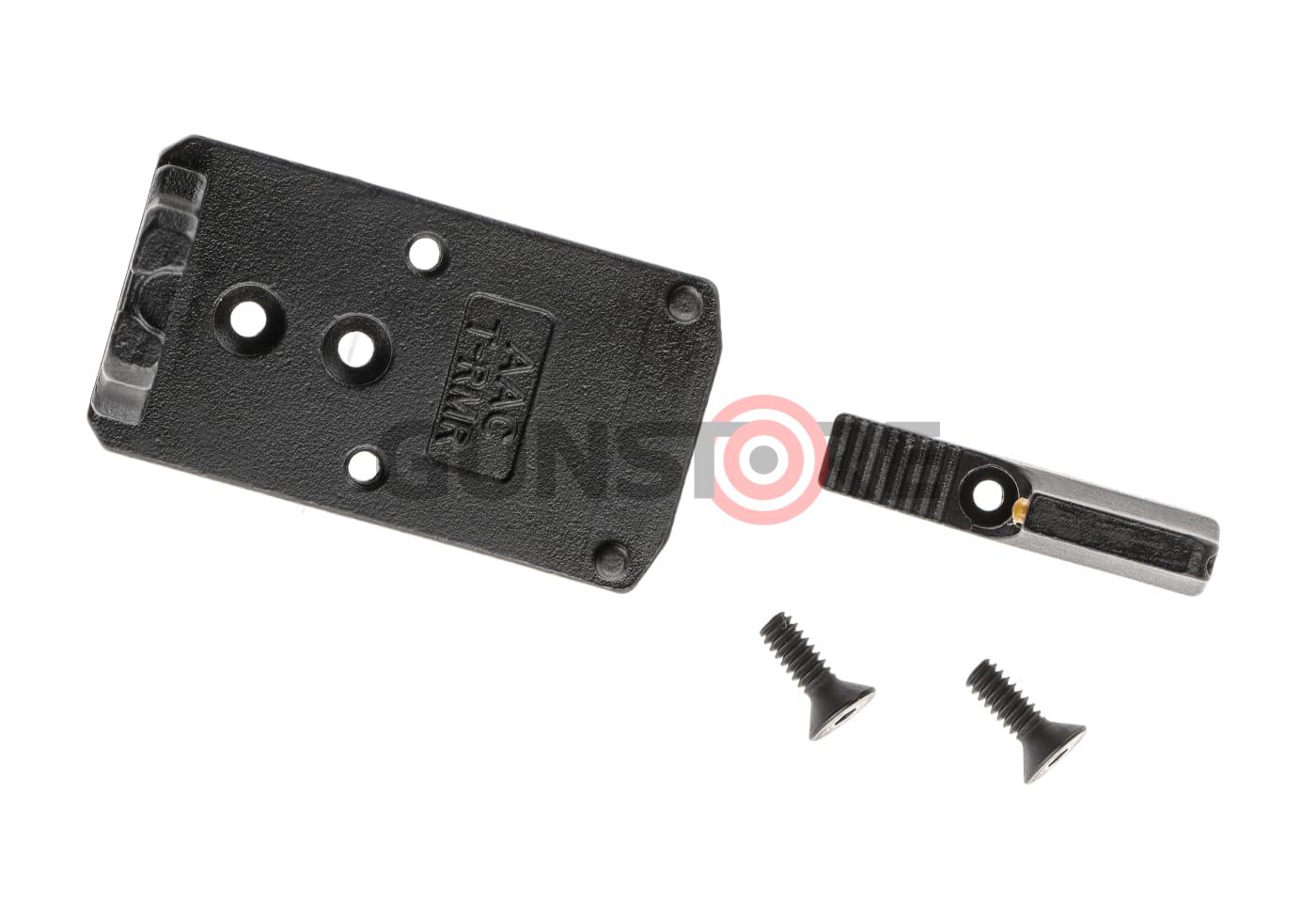 Fotografia: AAP01 Steel RMR Adapter & Front Sight Set