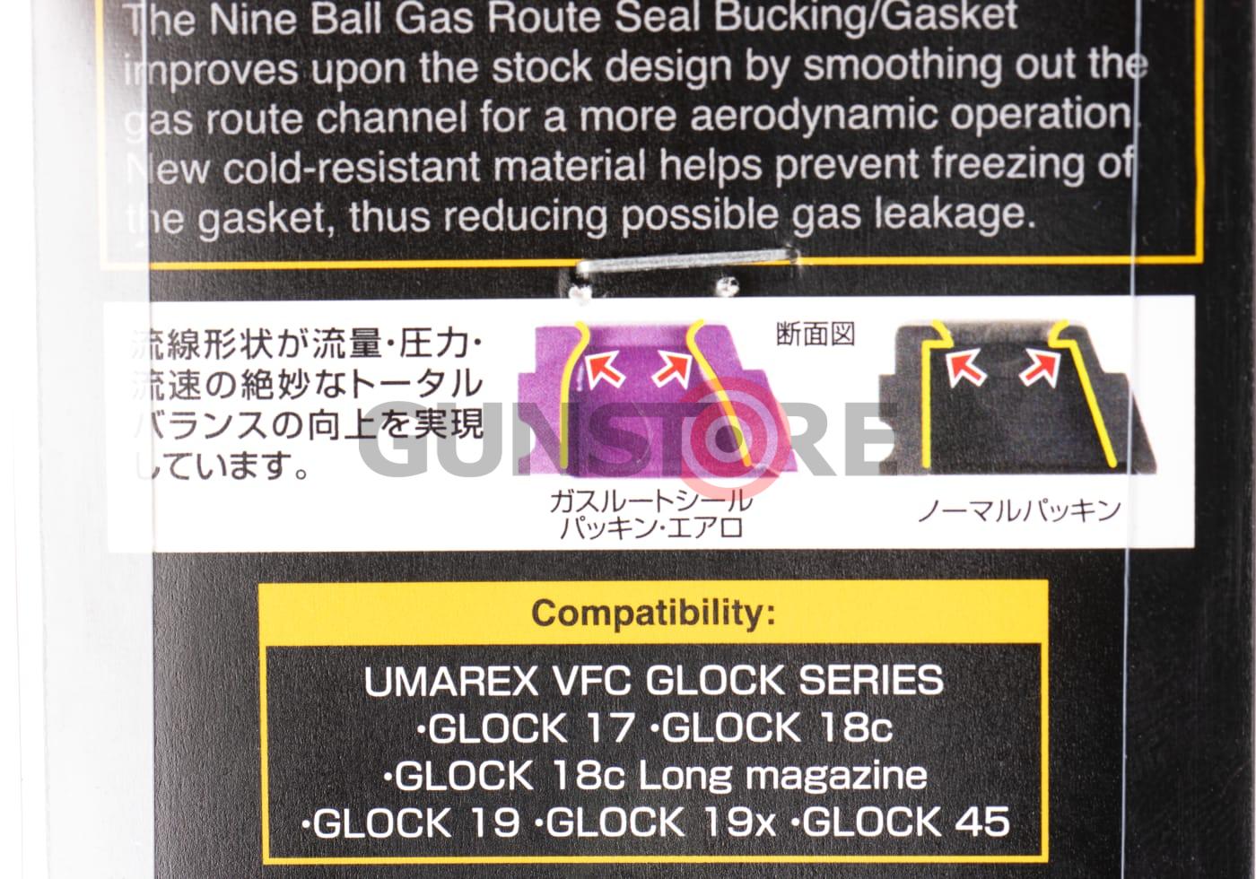 Fotografia: Nineball Glock Gas Route Seal Bucking Aero 2-pack