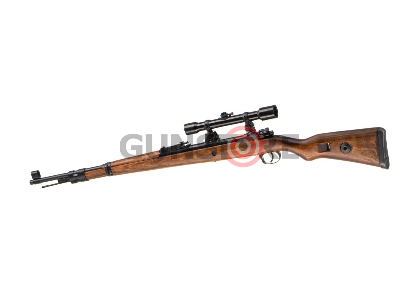 Fotografia: Kar 98 Bolt Action Sniper Rifle Steel Version with Scope and Mount
