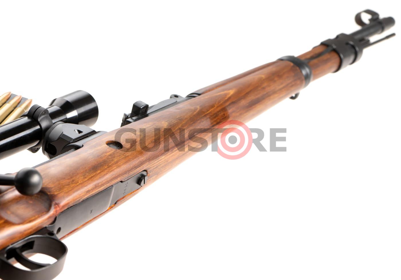 Fotografia: Kar 98 Bolt Action Sniper Rifle Steel Version with Scope and Mount