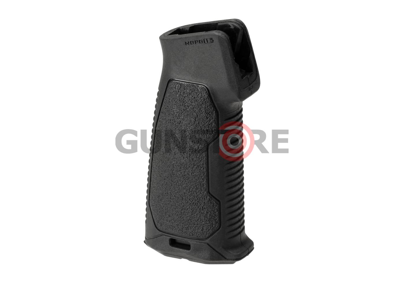 AR Flat Top Overmolded Pistol Grip in 15 degree