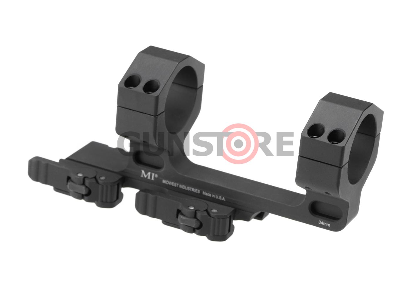 34mm QD 1.4" Offset Scope Mount