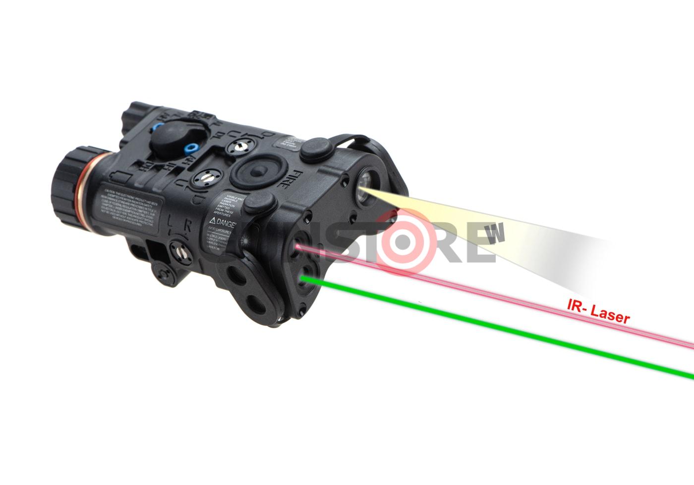 Fotografia: NGAL Illuminator / laser module Green + IR Aluminium