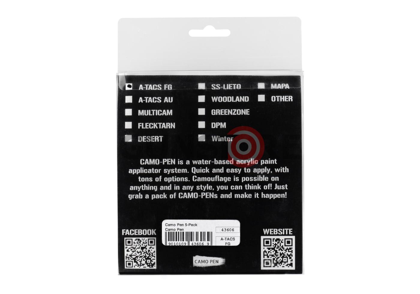 Fotografia: Camo Pen 5-Pack