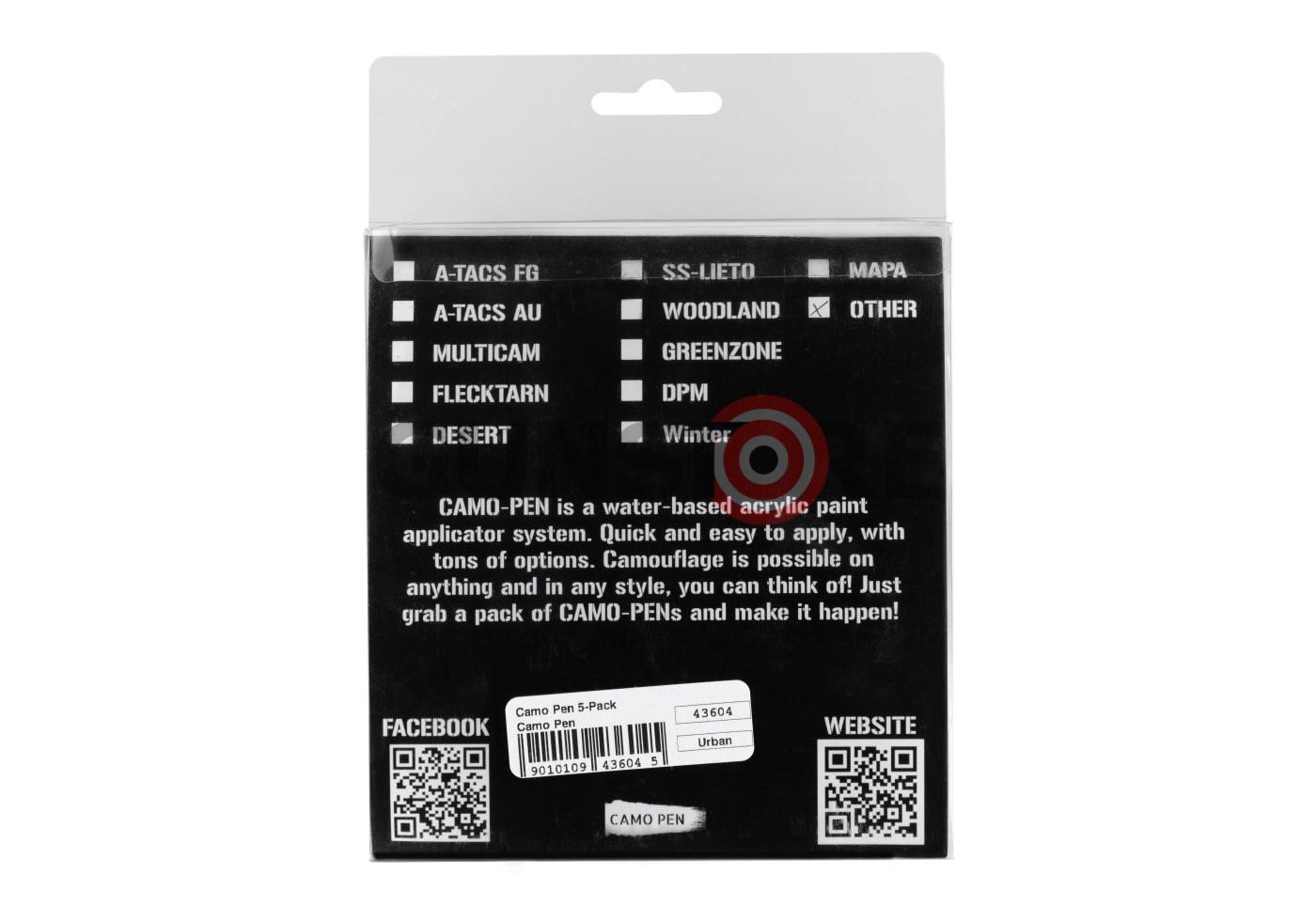 Fotografia: Camo Pen 5-Pack