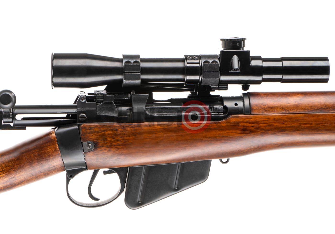 Fotografia: SMLE British NO.4 MK1(T) with Scope and Mount