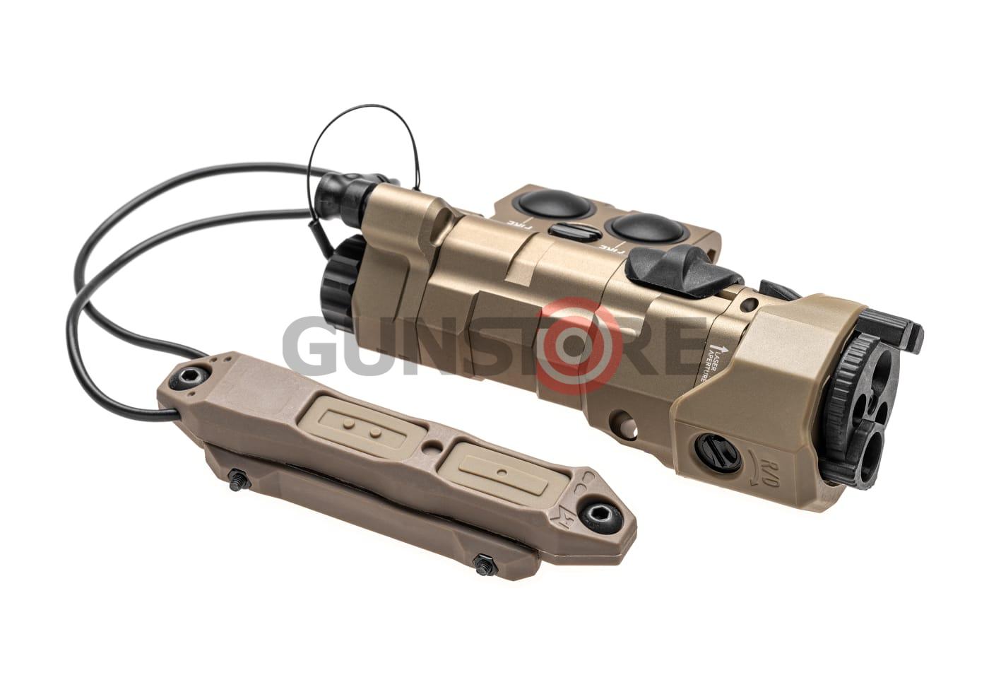 MAWL-C1 Metal Version LED + Red + IR Laser Dark Earth