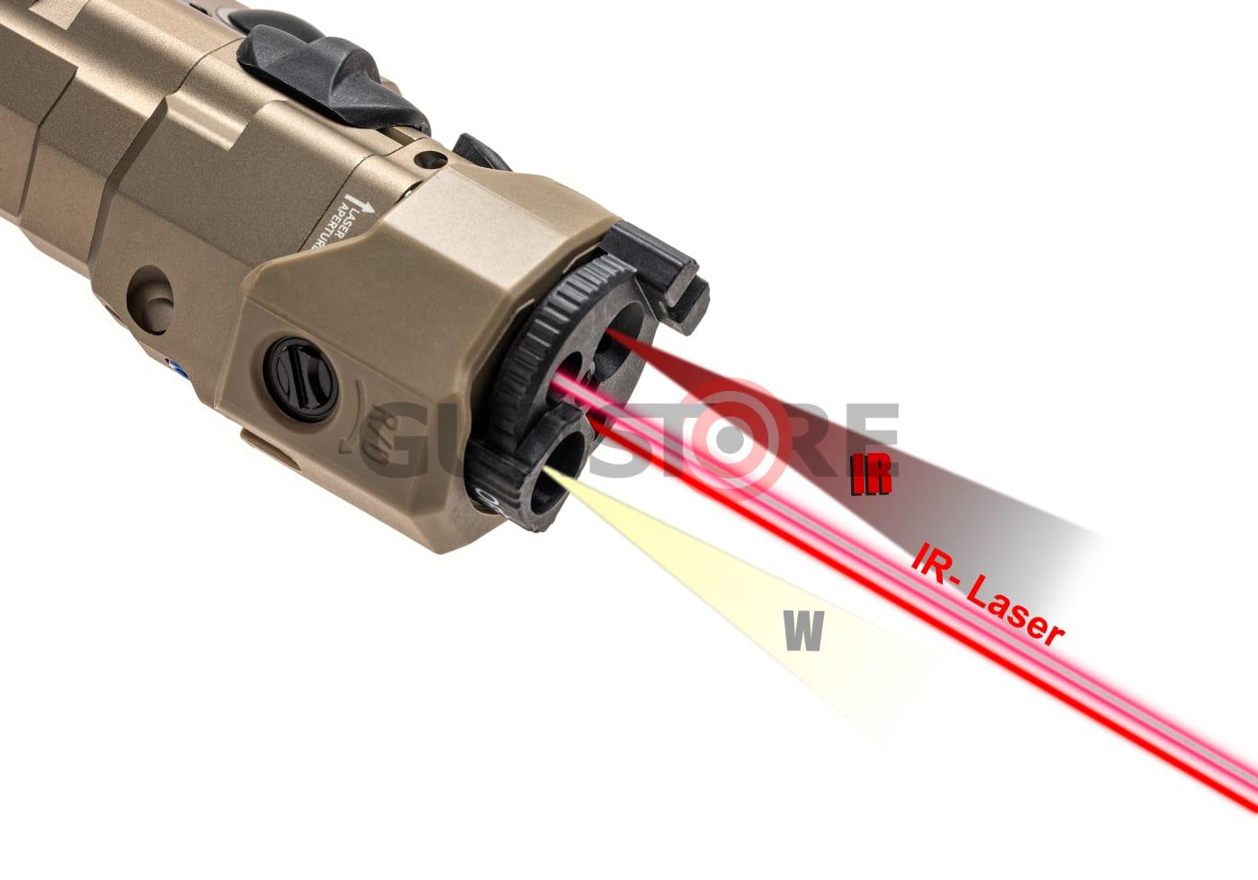 Fotografia: MAWL-C1 Metal Version LED + Red + IR Laser