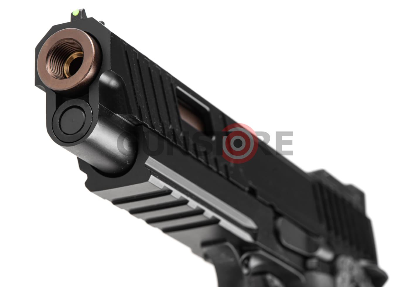 Fotografia: 3398 Hi-Capa Tactical Ported Slide Full Metal GBB