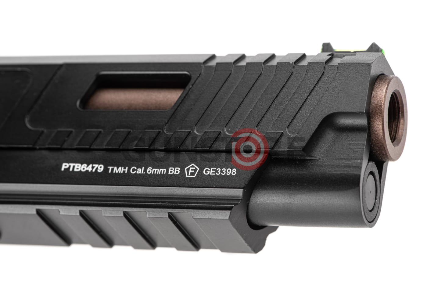 Fotografia: 3398 Hi-Capa Tactical Ported Slide Full Metal GBB