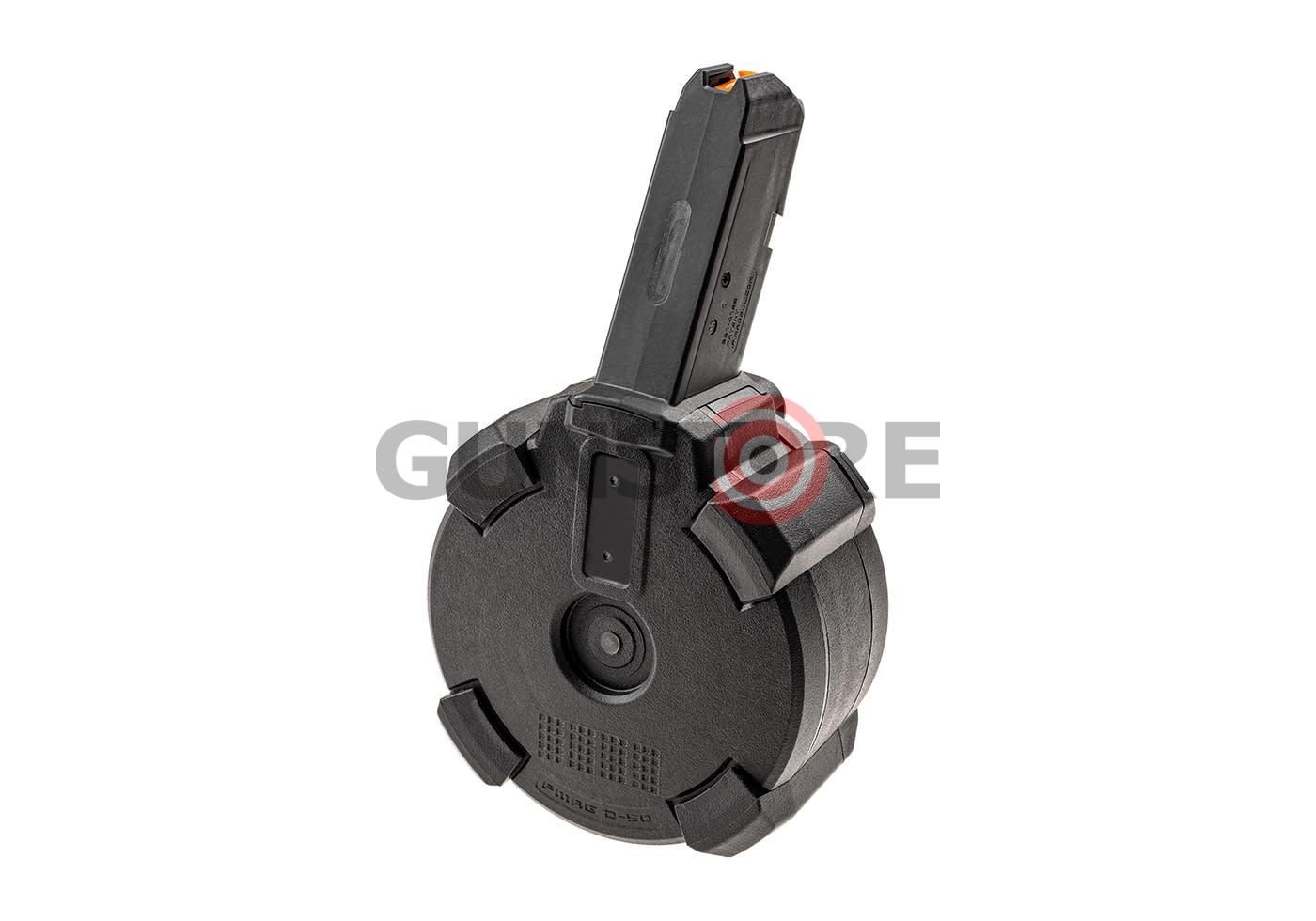 Fotografia: PMAG D-50 GL9 for Glock type PCC