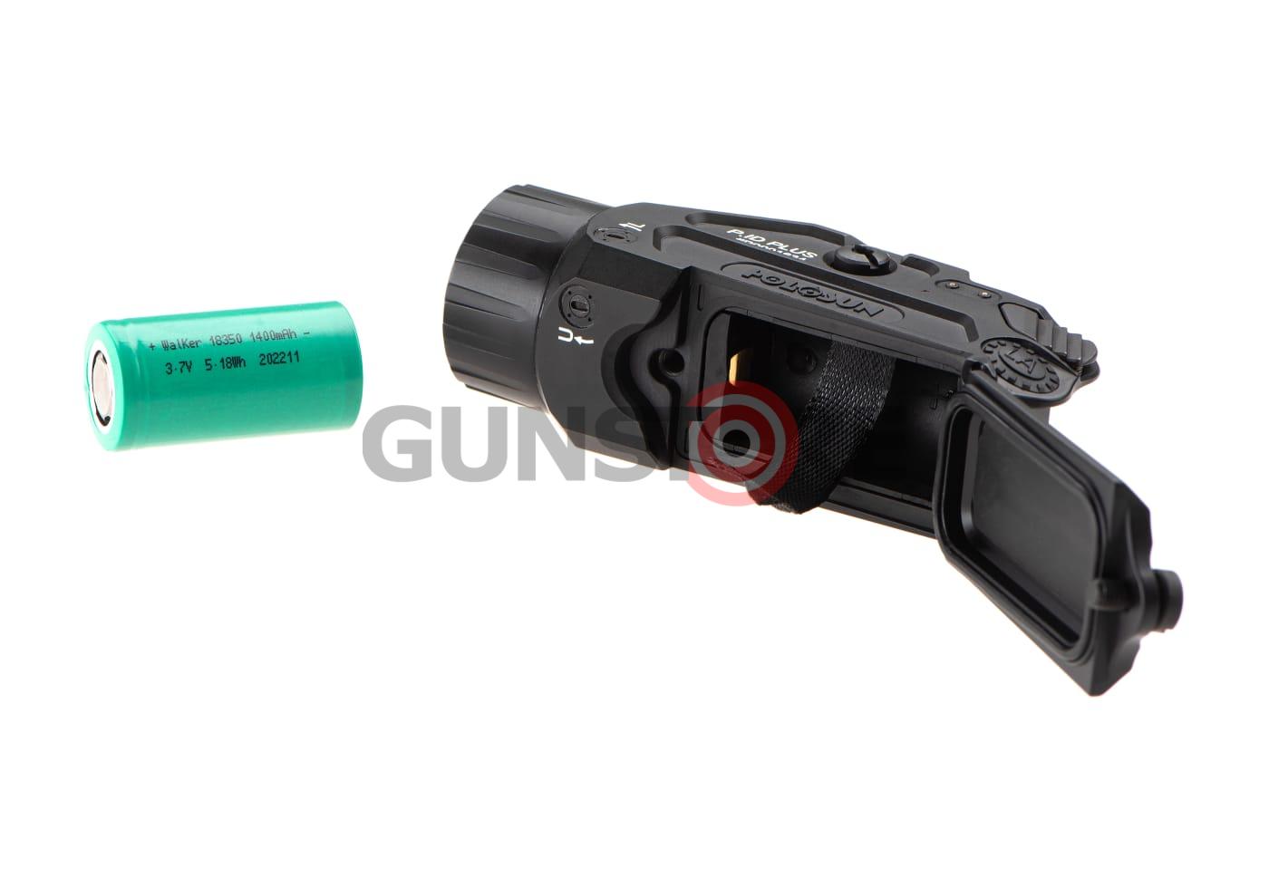 Fotografia: P.ID Plus Pistol Flashlight / Green Laser