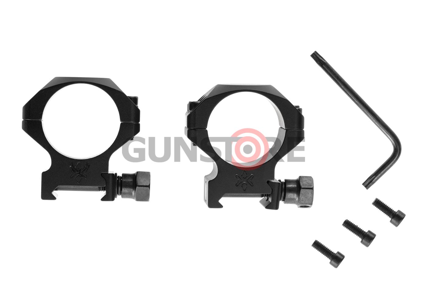 Fotografia: 30mm X-Accu 1" Profile Picatinny Rings