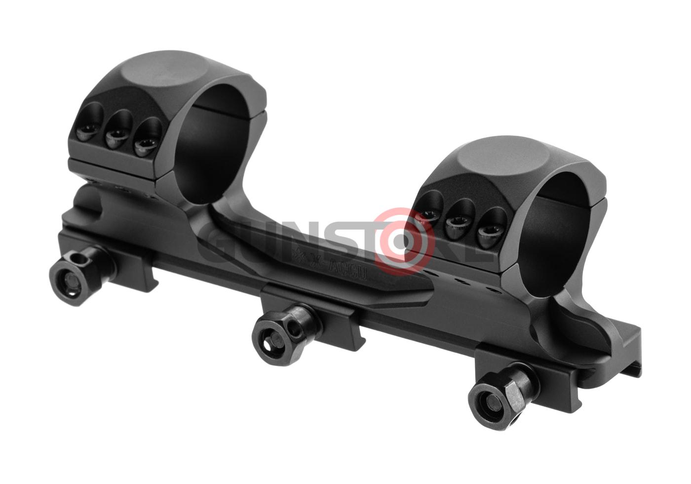 30mm X-Accu One Piece Medium Picatinny Mount