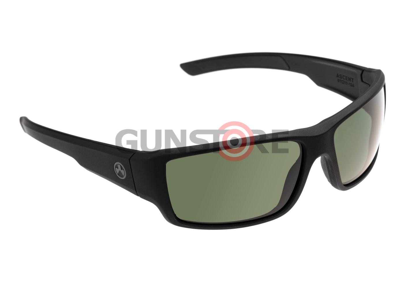 Ascent - Polarized - Black Frame / Gray Green Lens