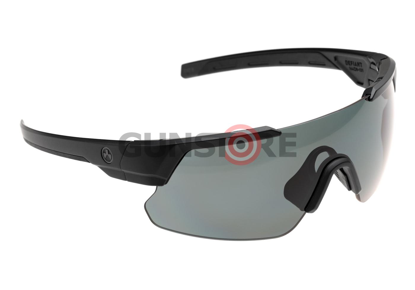 Defiant - Polarized - Black Frame / Gray Lens