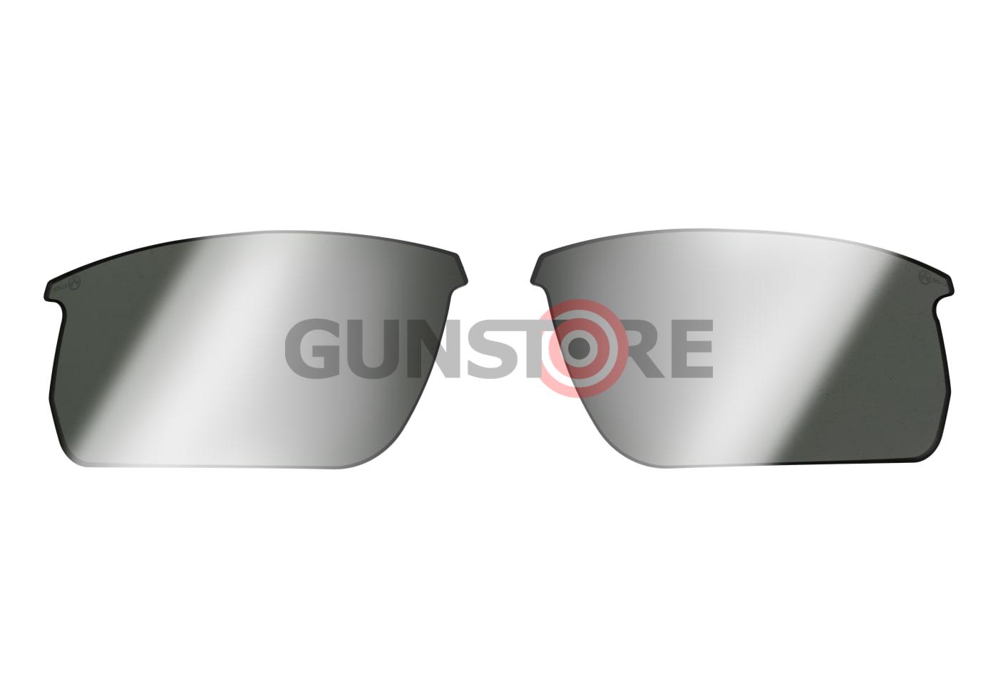 Helix Lens - Polarized - Gray Lens / Silver Mirror