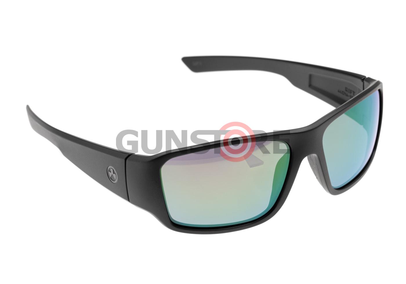 Rift - Polarized - Black Frame / High Contrast Violet Lens / Green Mirror