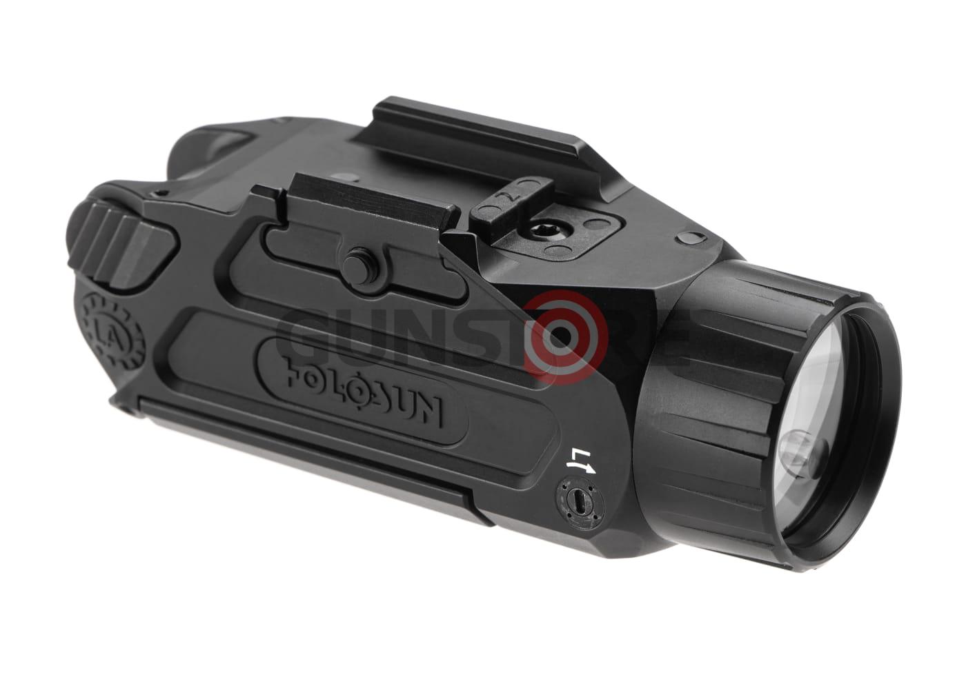 P.ID Dual Pistol Flashlight / Green + IR Laser