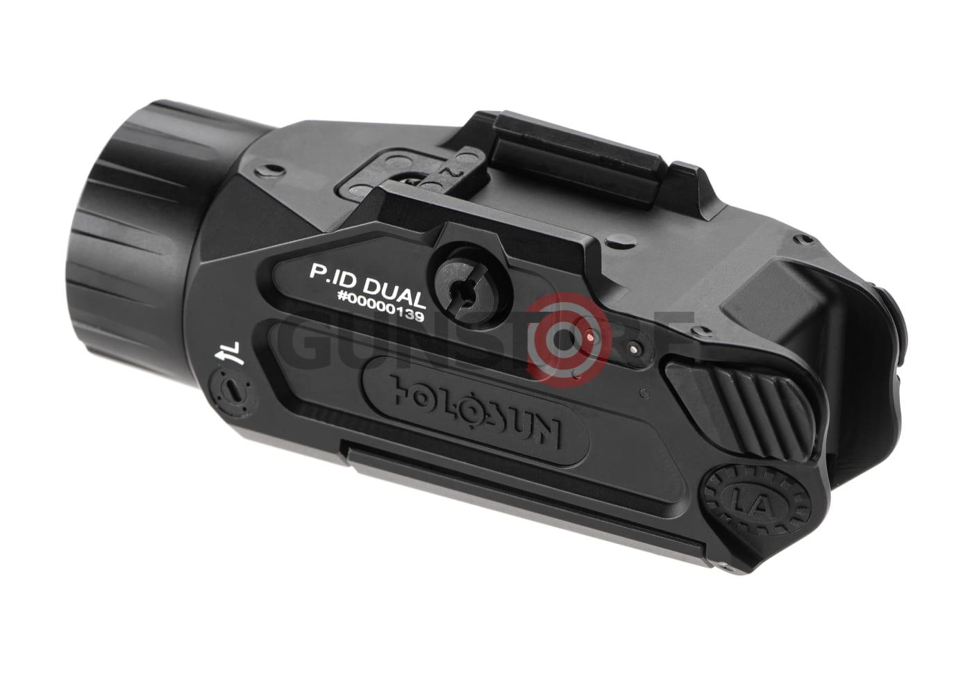 Fotografia: P.ID Dual Pistol Flashlight / Green + IR Laser