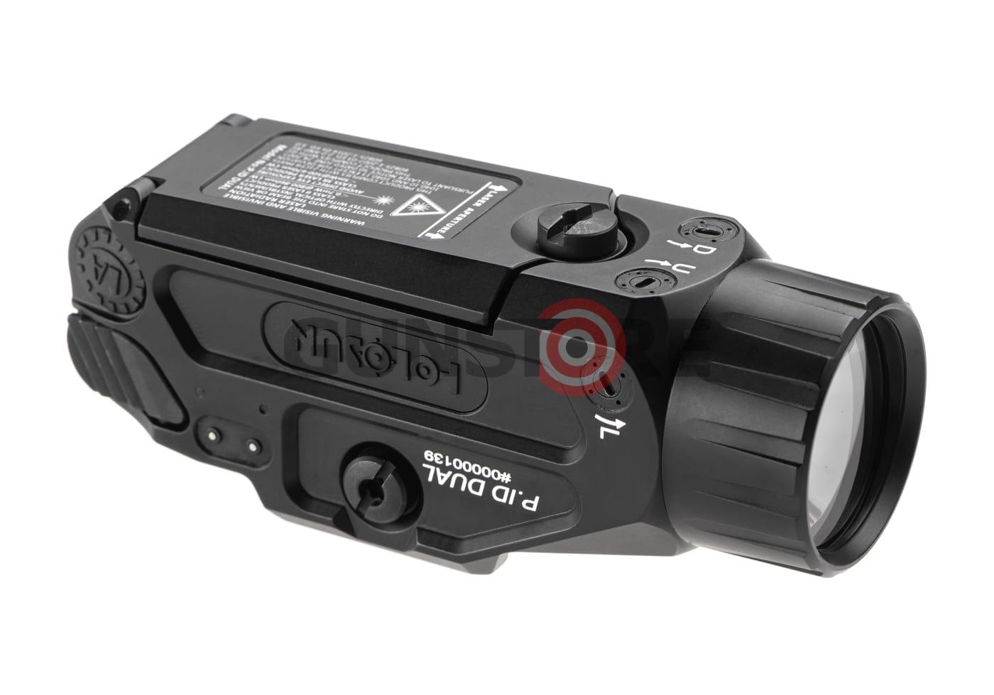 Fotografia: P.ID Dual Pistol Flashlight / Green + IR Laser