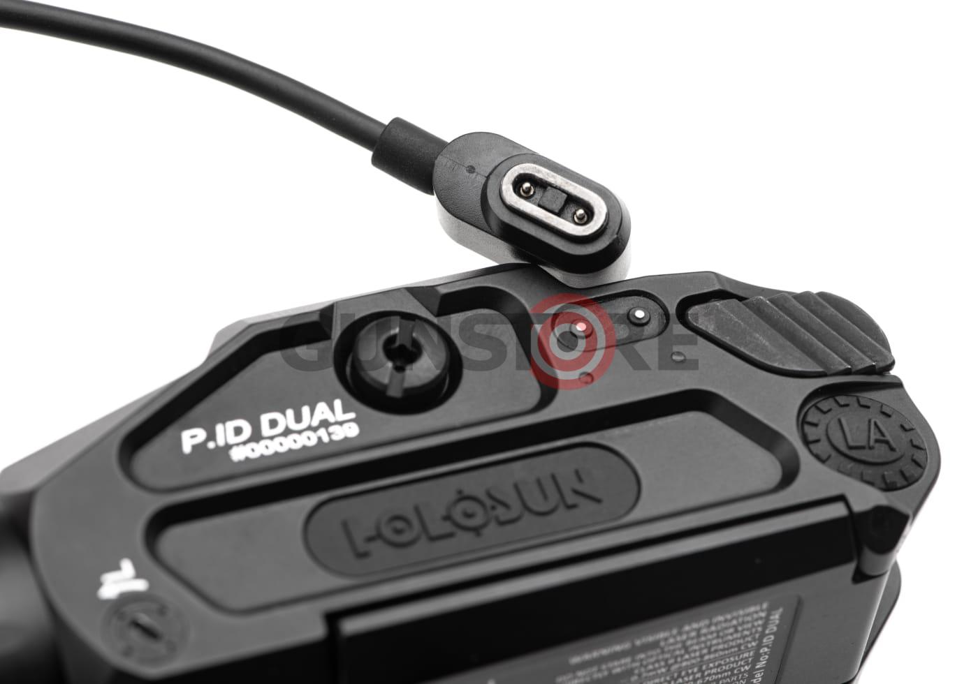 Fotografia: P.ID Dual Pistol Flashlight / Green + IR Laser