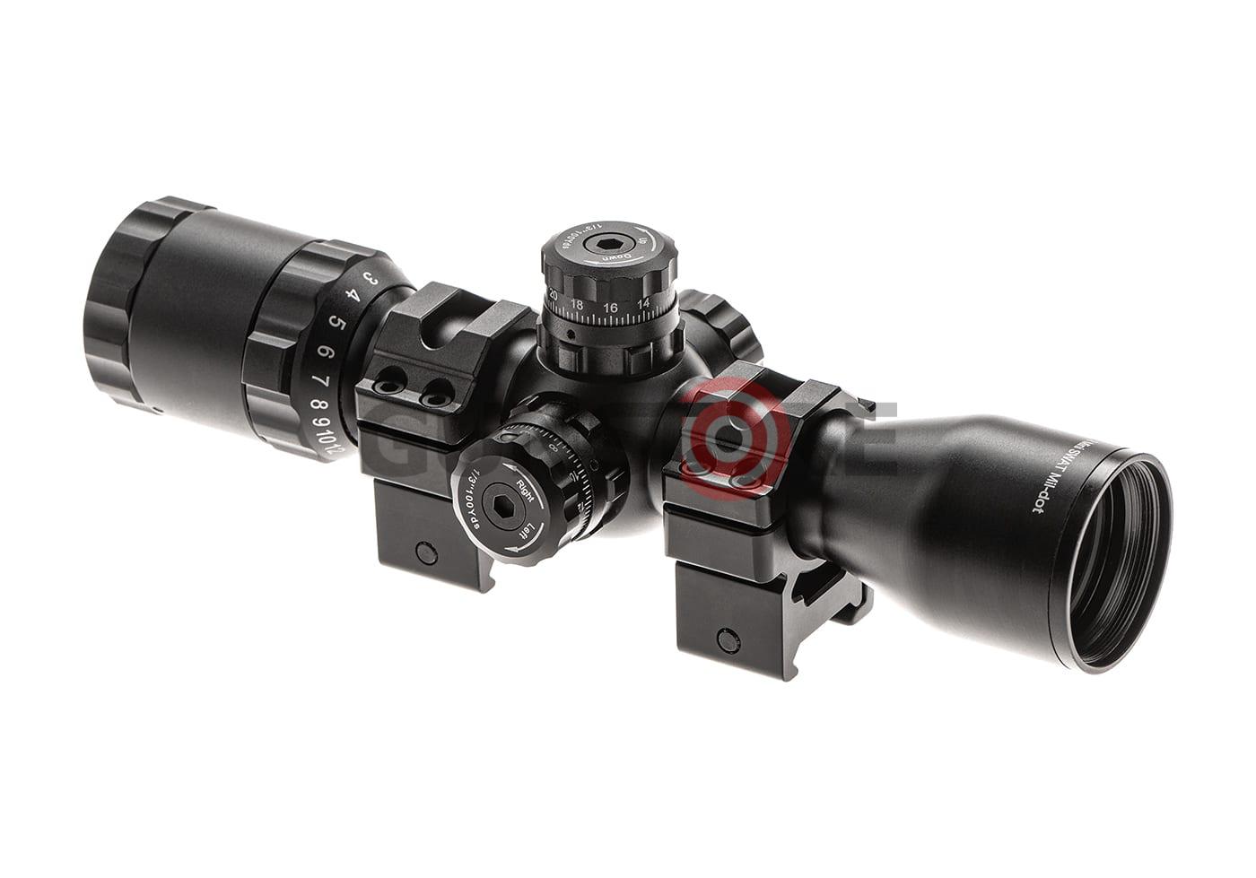 Fotografia: BugBuster 3-12X32 Scope Side AO Mil-Dot With QD Rings