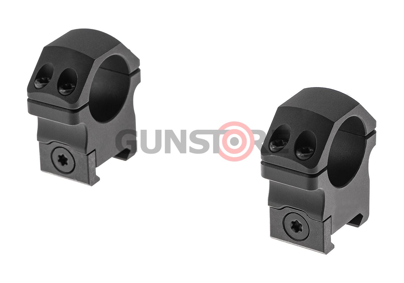 PRO 25.4mm Medium Profile P.O.I. Picatinny Rings