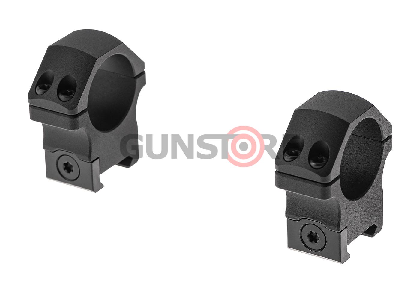 PRO 30mm Medium Profile P.O.I. Picatinny Rings